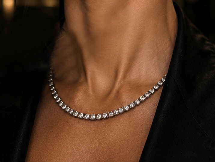 Abstract fragment of a necklace